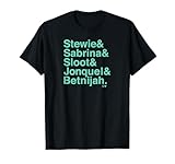 Stewie & Sabrina & Sloot & Jonquel & Betnijah -NY Basketball T-Shirt