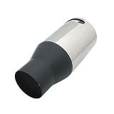 XINGXINGNS Anschweissendrohr, Auto Auspuff Endrohr Endrohrblende Trim Schalldämpfer reduzieren Auspuffgeräusch wirksam Endrohr,76mm