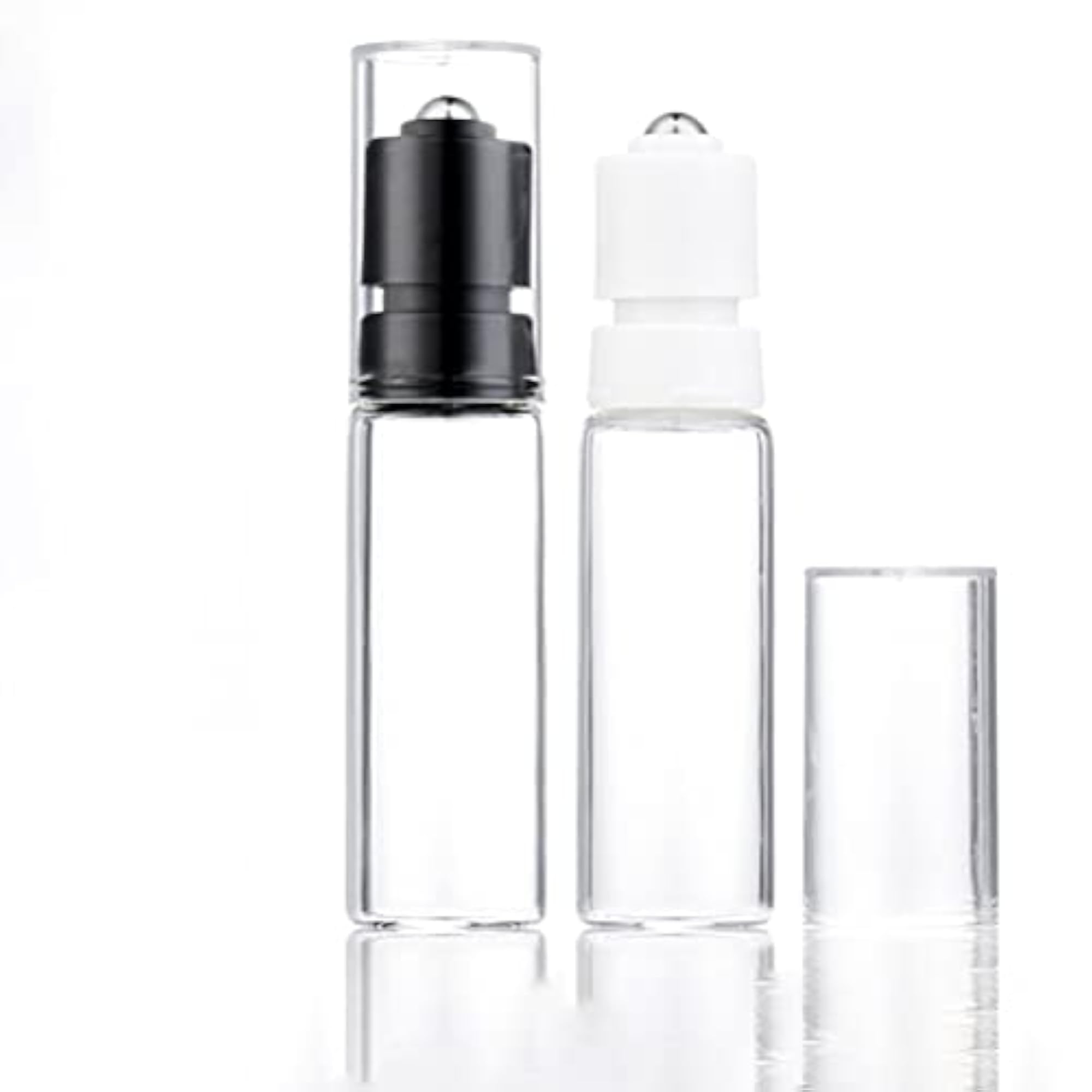 5pcs 20ml Essential Oil Aromatherapy Glass Roller Bottles