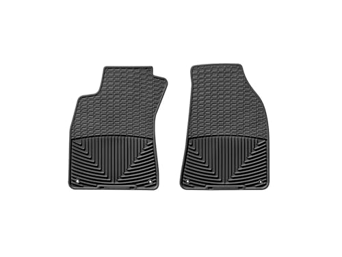 WeatherTech All-Weather Floor Mats for Audi A4, S4-1st Row (W67), Black