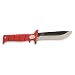 Bubba 6 Inch Bayou Knife with Non-Slip Grip Handle, Full Tang Stainless Steel Blade, Lanyard Hole and Synthetic Sheath for Outdoor, Survival and Hunting