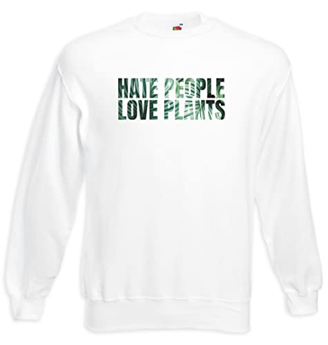 Sweatshirt Hate People Love Plants Urban Backwoods contre le stress quotidien le pull réconfort