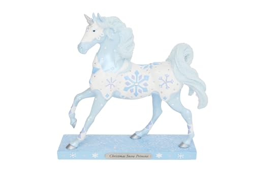 Enesco The Trail of Painted Ponies Christmas Snow Princess Figurine, 7.6 Inch, Multicolor