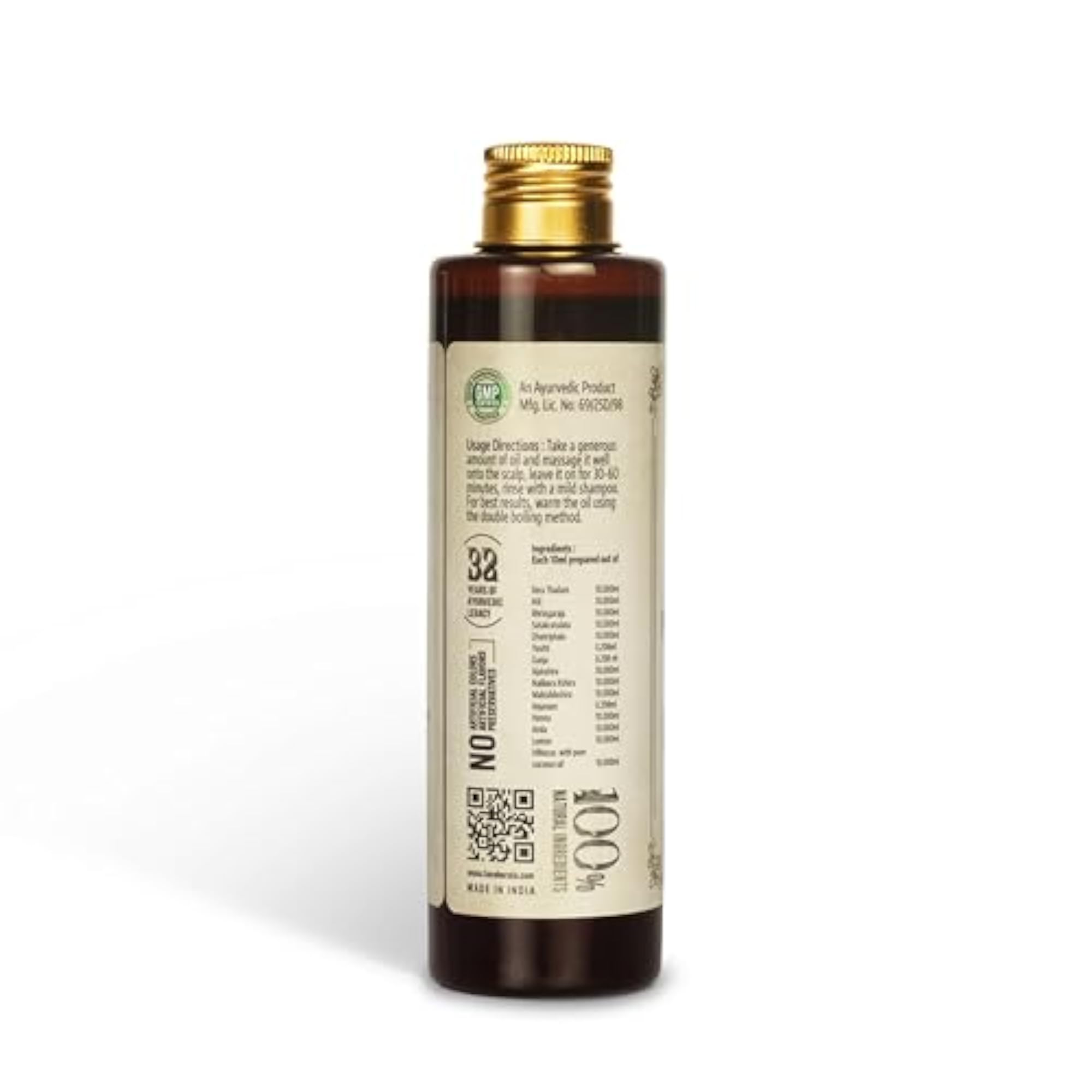 Neelibringadi Ayurvedic Hair Oil, 200ml