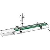 Moonshan Automatic Belt Conveyor 23.6” and Fiber Optic Sensor for Intelligent Liquid Filling Machine Mini Automatic Production Line