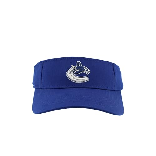 Image of ZHATS NHL Unisex-Adult NHL Officially Licensed Visor Drill Icon Team Color