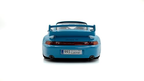 Solido 1:18 Porsche 911 (993) Riviera Blue 1997 miniatura 4