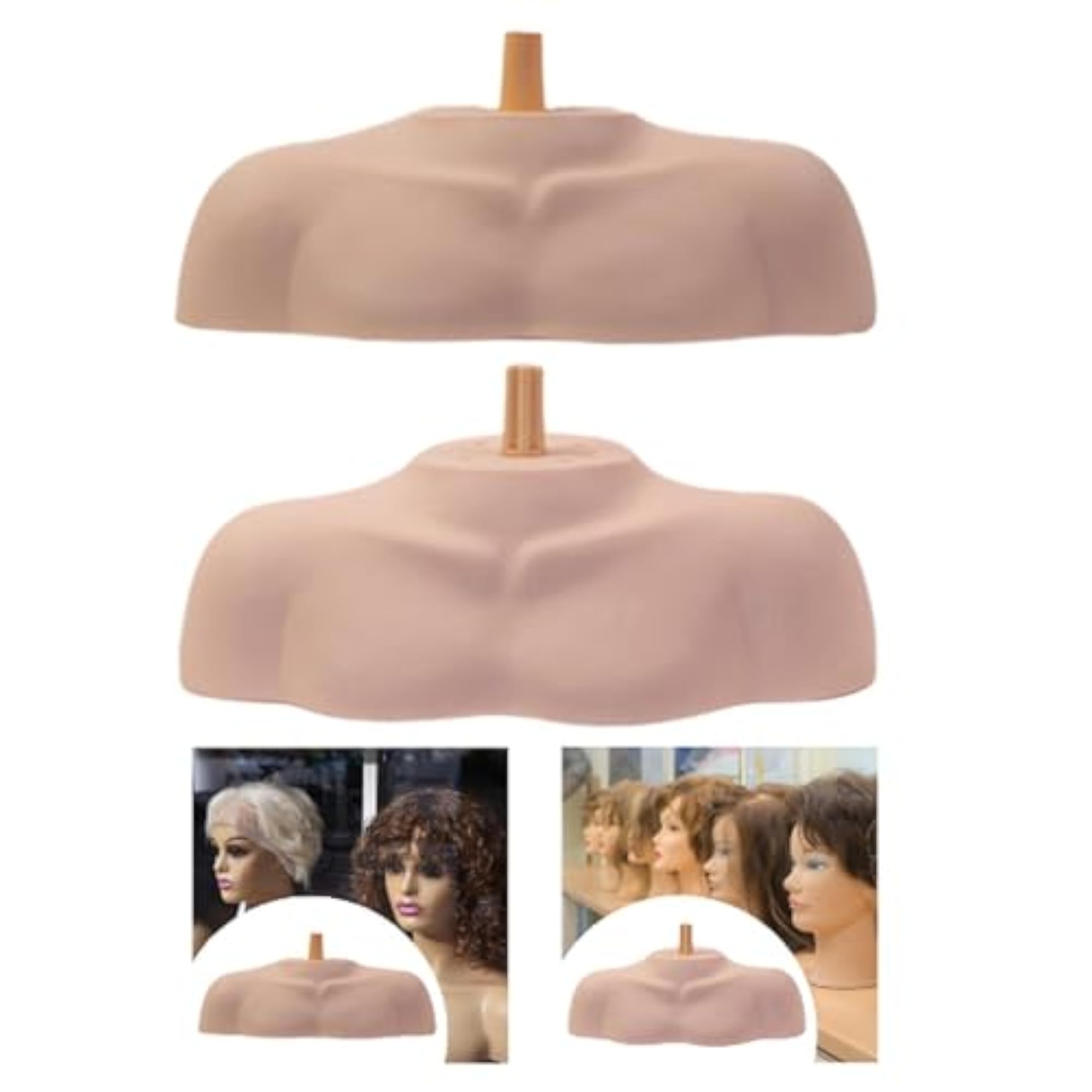 Mannequin Head Stand for Cosmetology Display