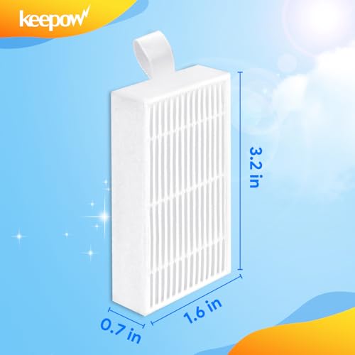 KEEPOW-10-Pack-HEPA-Filters-Replacement-Compatible-with-ILIFE-V3s-V3s-pro-V5-V5s-V5s-Pro-V5s-Pro-2-V5s-Plus-Robot-Vacuum-Cleaner KEEPOW 10 Pack HEPA Filters Replacement Compatible with ILIFE V3s V3s pro V5 V5s V5s Pro V5s Pro 2 V5s Plus Robot Vacuum Cleaner