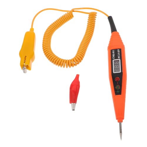 Comprobador de circuitos digital para automóvil TOPBATHY detector de voltaje automotriz LCD
