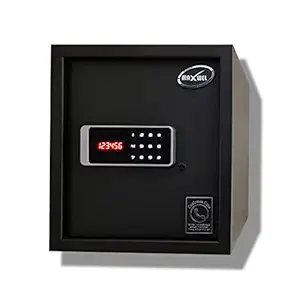 Maxwel Safe (20 Litres) Digital Electronic Locker w/Touch Screen Panel |Home Safe with Keypad for User Pin | Keys for Emergency