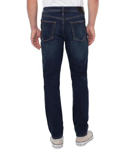 Liverpool Men's Kingston Modern Straight Coolmax Denim2