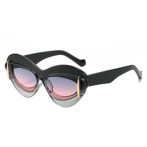 Lunettes de soleil œil de chat vintage pour femme avec protection UV400
