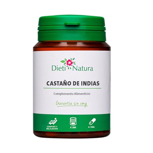 Dieti Natura Cápsulas de Castaño de Indias 200 Uds