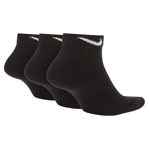 Image of Nike Unisex Adult Everyday Cushioned Training Low Socks (3-Pack) | Mens and Womens