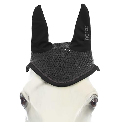 Orejeras Pony Horze Pegasus Caviar accesorio ecuestre de algodon 3