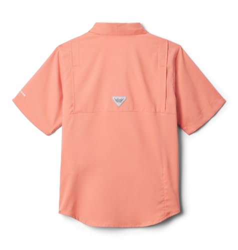 Columbia Boys PFG Tamiami Short Sleeve Shirt, Faded Peach, X-Large2