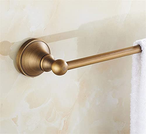 Porte-serviettes de salle de bain en cuivre véritable style luxe
