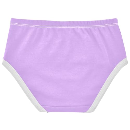 Joisal Mauve Purple Panties Little Girl Girls Underwear Toddlers Cotton Aesthetic Briefs Undies Kids 2t2