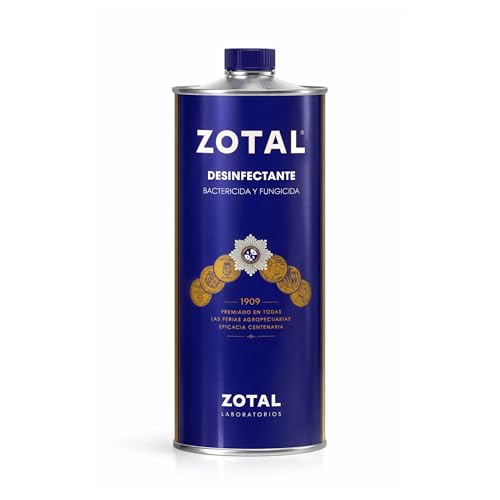 Zotal - Desinfectante - Microbicida, Fungicida y Desodorizante - 870 ml (1 unidad, 870 ml en total)