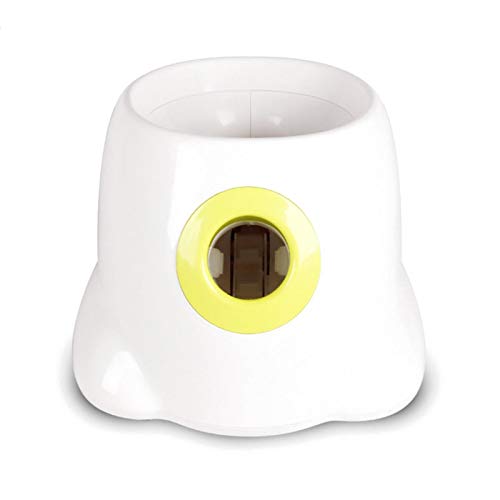 Lamptti lanzador automático de pelotas para perro, juguete interactivo para lanzar, pelotas de tenis, juguete interactivo para mascotas y dueños con 3 pelotas