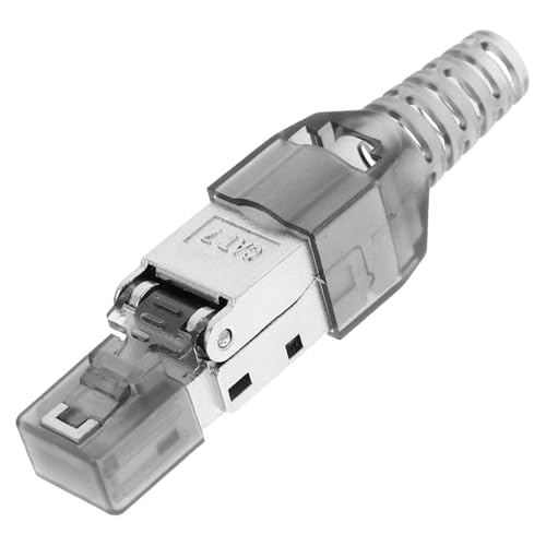 Artibetter Crimpado Para Cable Ethernet Conectores Modulares Pasantes Compatible Varios Dispositivos