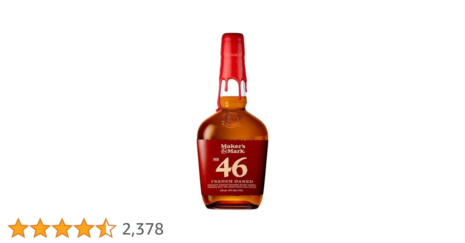 Maker's Mark No. 46 700ml 47% 3本 MAKER'S MARK 46 47% - 0.7 - United States - Maison du Whisky