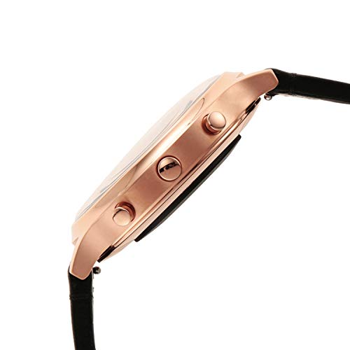 Image of Fossil Charter Hybrid Hr Smartwatch Black Dial Women's Watch - FTW7011