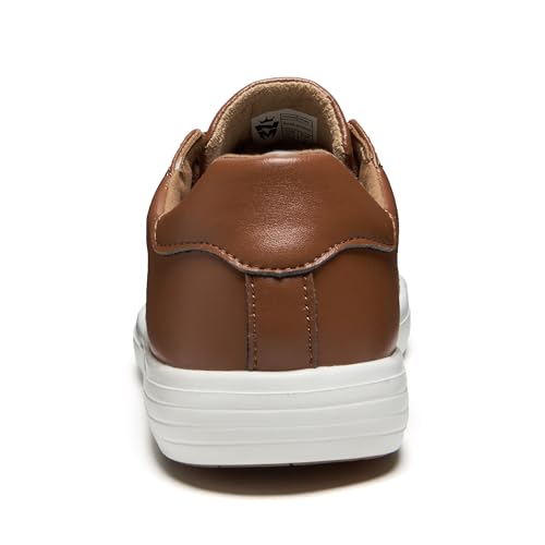 NEDAWM Mens Dress Sneakers Leather Casual Dress Shoes for Men Oxford Plantar Fasciitis Shoes for Heel Pain Relief3