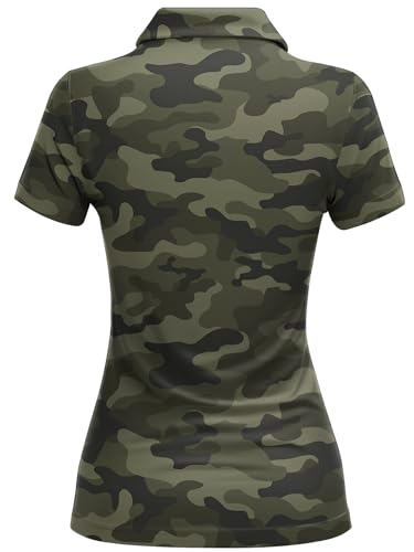 Womens Golf Shirt Golf Polo Funny Womens Polo Shirts Crazy Golf Gifts Short Sleeve Shirts Womens Apparel Cute Outfits2