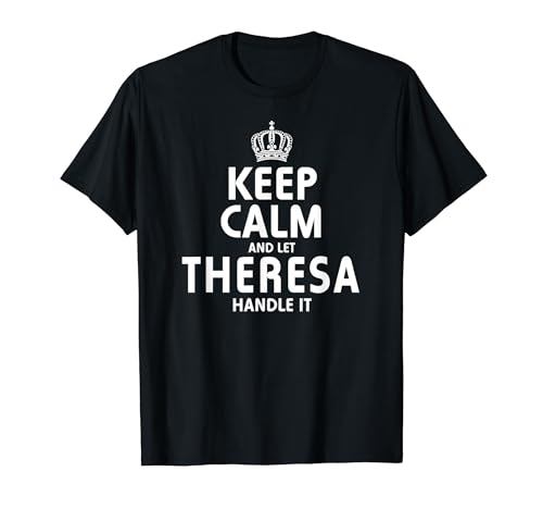 Keep calm THERESA T�V���c �p�[�J�[ �X�E�F�b�g�V���c �M�t�g T�V���c