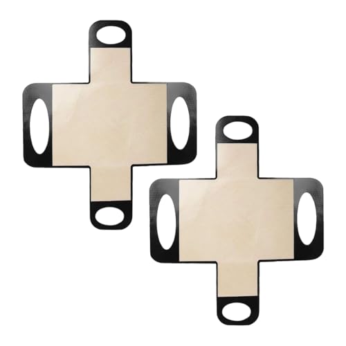 2 Stück wiederverwendbare Brotschlingenheber aus lebensmittelechtem Silikon für Kastenformen, antihaftbeschichtete Backmatte, einfache Reinigung und Teigübertragung, wiederverwendbare Backmatte