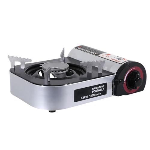 CAMPING BURNER-Mini Calefacción Horno, dispositivo de cocción portátil | Viajar para electrodomésticos de cocina para apartamentos, calentador interior compacto para habitaciones pequeñas, equipo de p