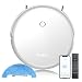 Produktbild SmartAI G50 WLAN 2in1 Intelligenter Saugroboter mit Wischfunktion,2600Pa Saugkraft Robot Staubsauger ,120Min Laufzeit,Nass,Trocken,Selbstaufladung,Alexa,App,Deutsch Steuerung,ideal für Tierhaare Weiß