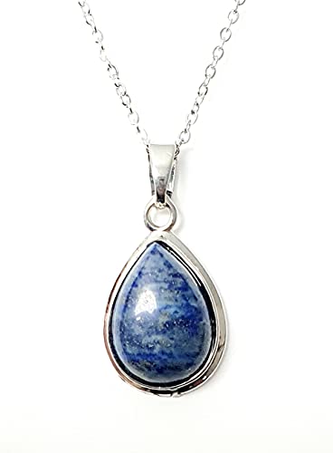 Pendentif Lapis Lazuli, avec collier de 45 cm