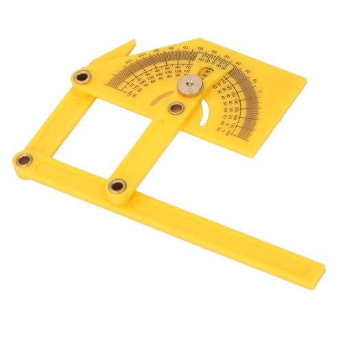 Buscador de ángulos plástico ajustable 0-180° miniatura 3
