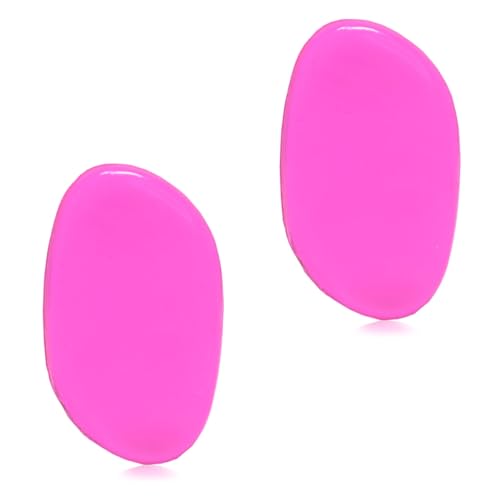 ZHome Washable Silicone Sponge Jelly Applicator for Cream Gel Foundation - Face Silisponge Cosmetic Beauty Makeup Tools Blender Red 2PCS