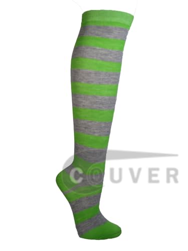 Image of SocksKnee Women Multi-Pack Colorful Variety Design Assorted Activewear Knee-High Stocking Socks, 9-11