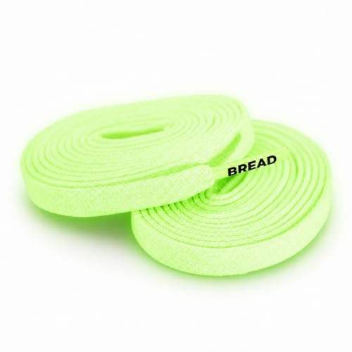 Image of Bread Elastic Shoelaces - Tie Once, Slip On Convenience - Premium Stretch Laces for Boots, Running Shoes, and Everyday Wear