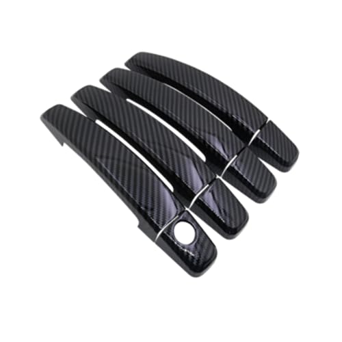 Poignée de porte en fibre de carbone pour Chevrolet Captiva C100 C140 look sport premium
