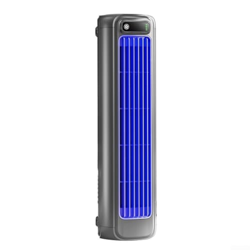 Whisper Quiet Ventilador de aire acondicionado portátil con múltiples opciones de velocidad y batería de larga duración para mayor comodidad (negro)