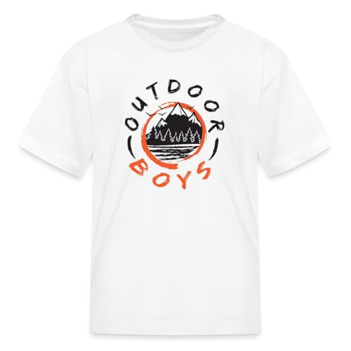 Spreadshirt Outdoor Boys Logo Kid's T-Shirt