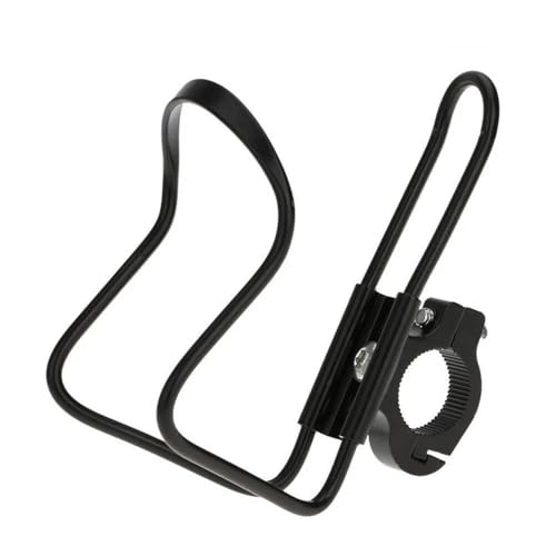 Porte-gobelet moto et vélo universel en alu argent pour guidon