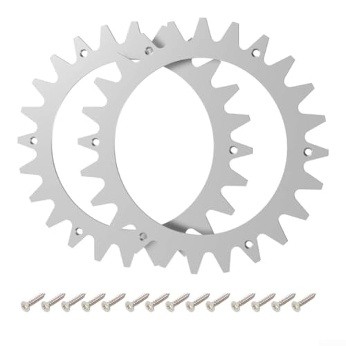 Entgoinggo 2 pieces stainless steel spikes replacement for Parkside robot lawn mower for PMRA 20-Li B2/PMORDA 20-Li B2