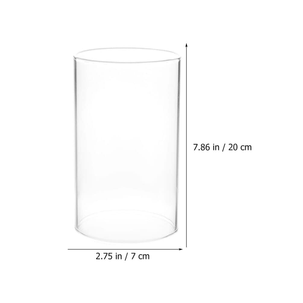 Ciieeo 3pièces Couvre-Bougie Verre Transparent Lot de Accessoires Cylindriques pour Bougies Décoration Élégante pour Salon Et Table à Manger Ciieeo 3pièces Couvre-Bougie Verre Transparent Lot de Accessoires Cylindriques pour Bougies Décoration Élégante pour Salon Et Table à Manger