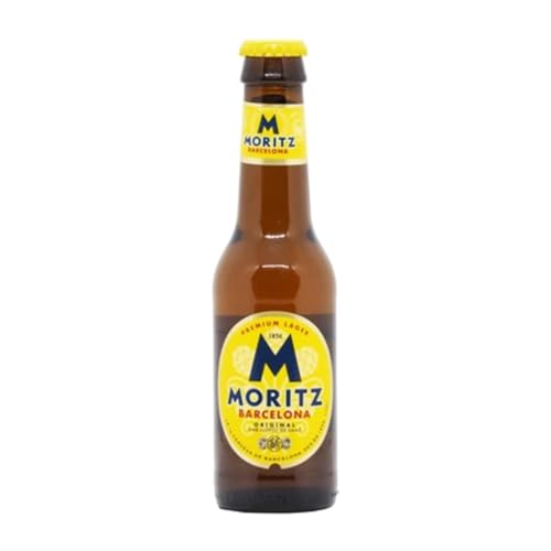 Cerveza Caja de 12 unidades Moritz Botellín 20 cl