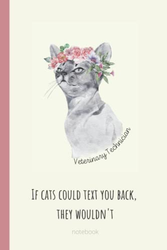 Vet Tech: Beautiful Notebook | Vet Tech Journal | Vet Tech Accessories | Veterinary Medicine Gifts | Vet Tech Appreciation | Veterinary Technician