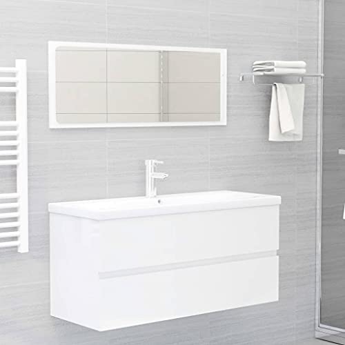 Armario de lavabo de 100 cm para transformar tu aseo en un oasis moderno 5