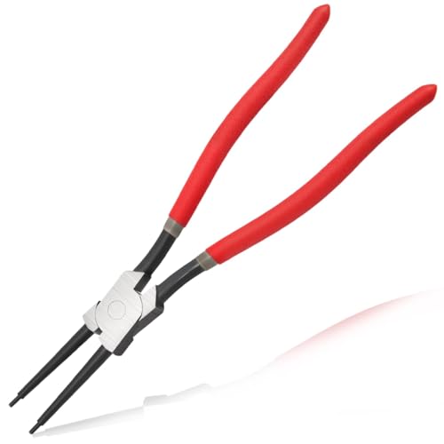LEONTOOL 13-Inch Snap Ring Plier Heavy Duty Internal Straight Jaw