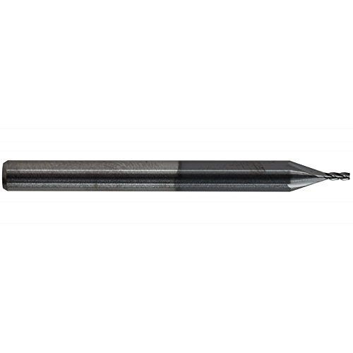 Richards Micro Tool 887A.020 Standard Square End Mill, 3 Flute